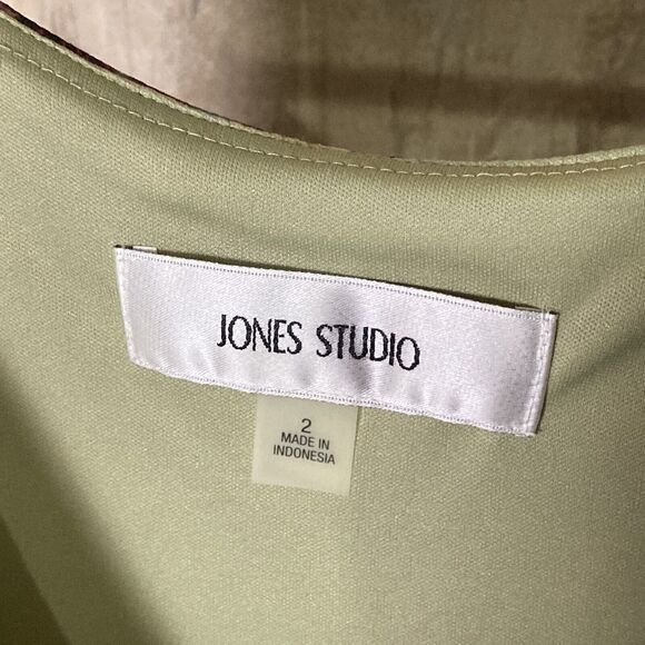 Jones New York Dress Floral Maxi Romantic Dress Sz 2 Lined Tiered 90’s Coquette - Picture 2 of 12